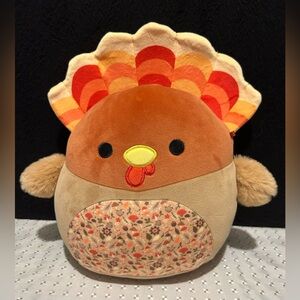 Squishmallows Gobrianna The Turkey Harvest Fall Autumn 10” Kelly Toys